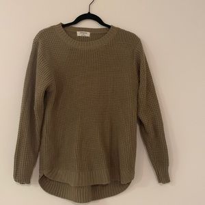 Olive Green Zenana sweater